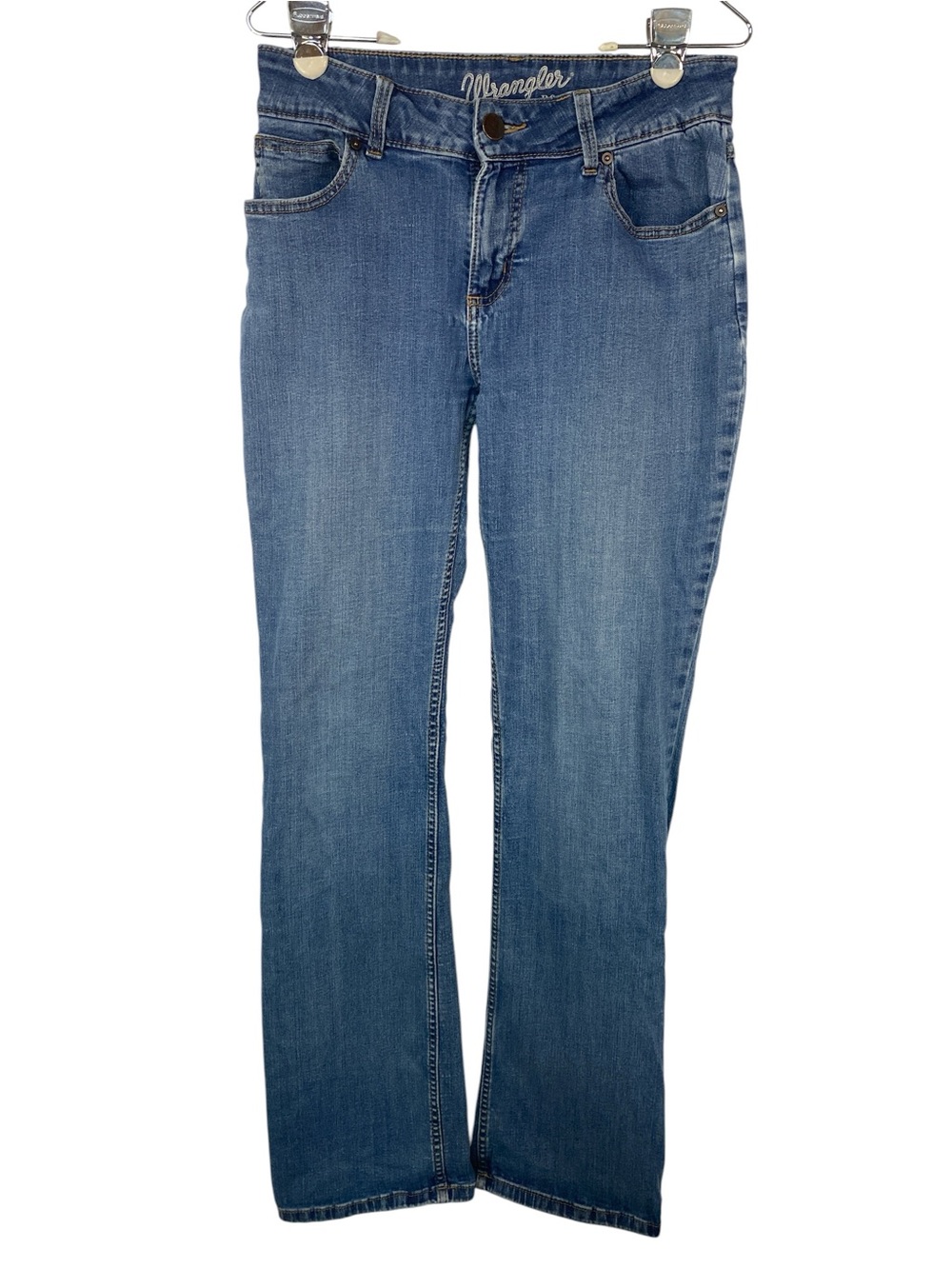 Wrangler Blue Boot Cut Denim Jeans Women’s Size 7/8-34